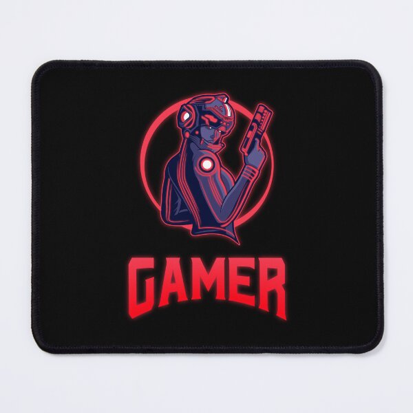 Item preview, Gamer with Glowing Futuristic Character designed and sold by PRIVARSHU.