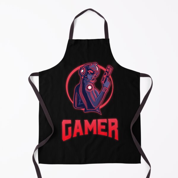 Item preview, Gamer with Glowing Futuristic Character designed and sold by PRIVARSHU.