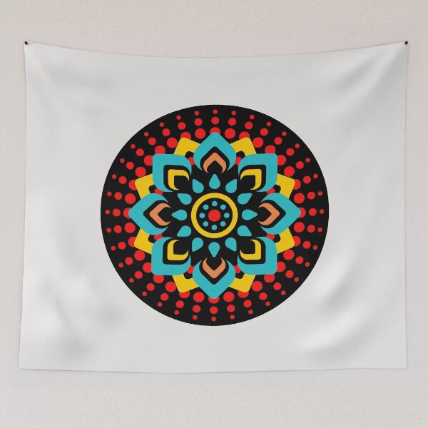 Item preview, Mandala Rangoli Diwali Design designed and sold by BishnuSem.