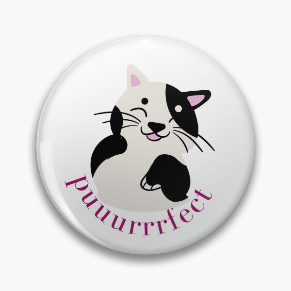 Item preview, Purrfect - happy cute cat designed and sold by priyankajustine.