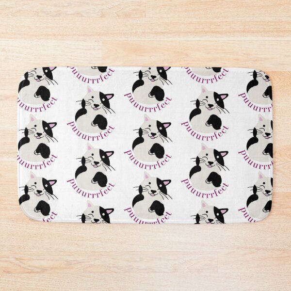 Item preview, Purrfect - happy cute cat designed and sold by priyankajustine.