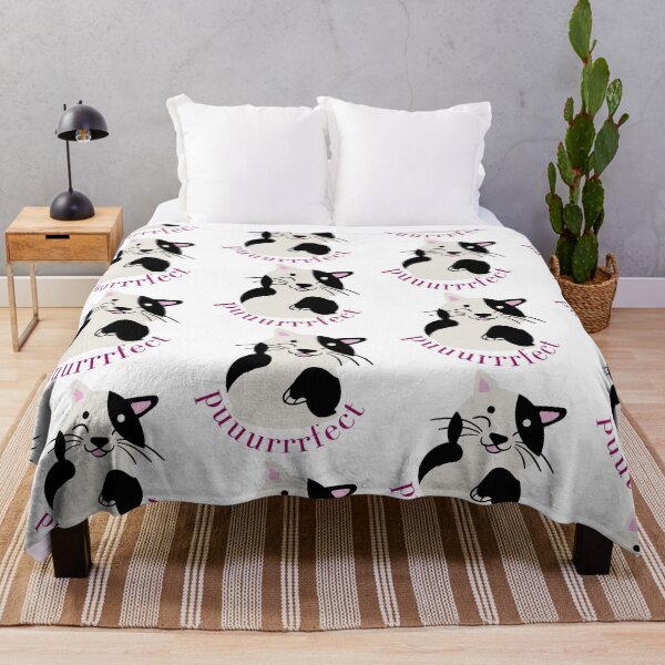 Item preview, Purrfect - happy cute cat designed and sold by priyankajustine.