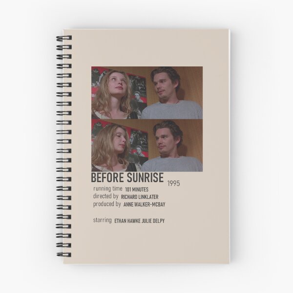 Item preview, Before Sunrise - Alternative Movie Poster designed and sold by cin ㅤ.