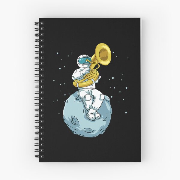 Item preview, Sousaphone Marching Band Funny Astronaut Tuba Player designed and sold by ibarrbeat.