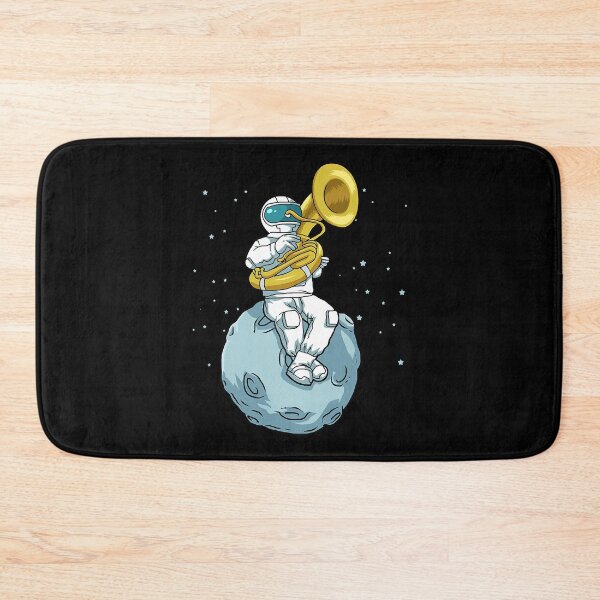 Item preview, Sousaphone Marching Band Funny Astronaut Tuba Player designed and sold by ibarrbeat.