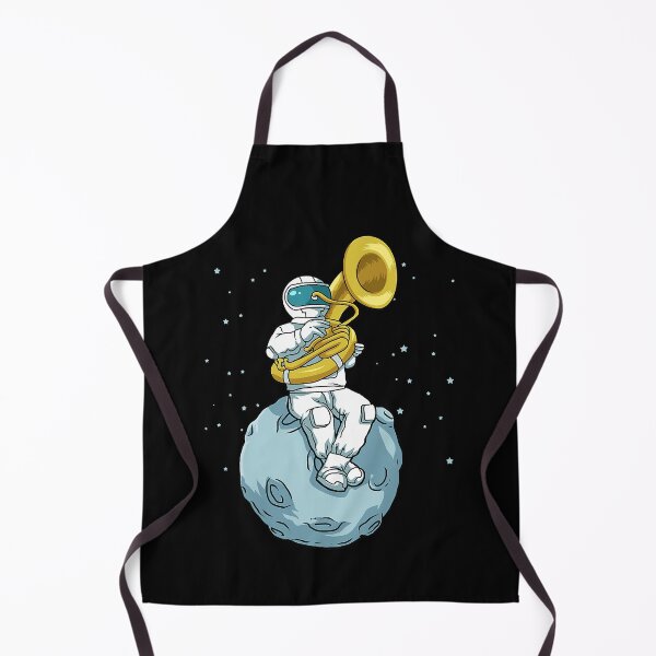 Item preview, Sousaphone Marching Band Funny Astronaut Tuba Player designed and sold by ibarrbeat.