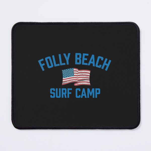 Item preview, Folly Beach Surf Camp Charleston Carolina del Sur EE.UU.Bandera Vintage Athletic Camiseta clásica  designed and sold by Exhibilirio1104.
