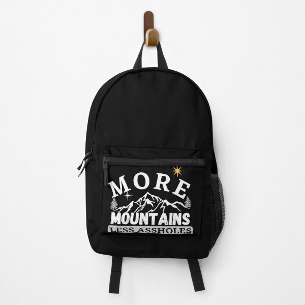 Item preview, More Mountains Less Assholes designed and sold by ronaldsonou.