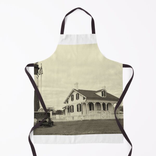 Item preview, Historic Tybee Island Lighthouse Station Black And White designed and sold by LisaWootenPhoto.