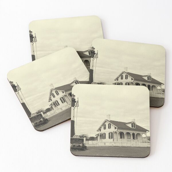 Item preview, Historic Tybee Island Lighthouse Station Black And White designed and sold by LisaWootenPhoto.