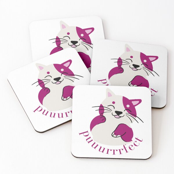 Item preview,  Purrfect - happy cute cat designed and sold by priyankajustine.
