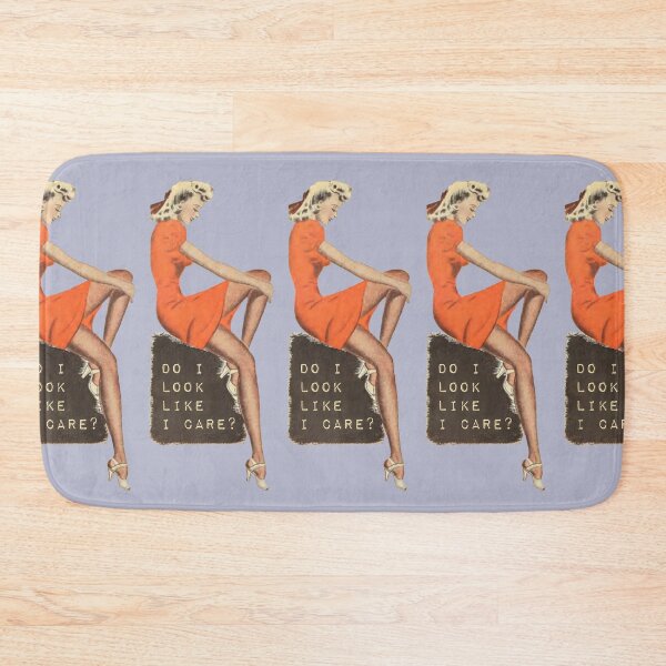 Item preview, Do I Look Like I Care Vintage Film Star Girl designed and sold by TrulyEpoque.