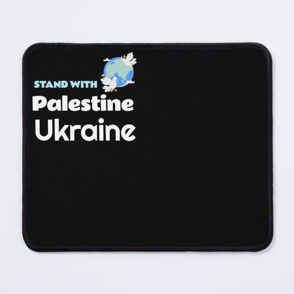 Item preview, Stand with Palestine and Ukraine ,peace designed and sold by Nevertari.