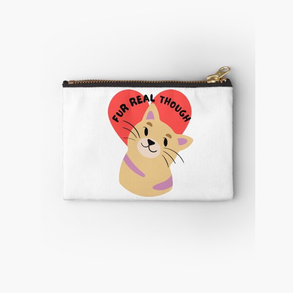 Item preview, Fur Real Though - happy cute cat designed and sold by priyankajustine.