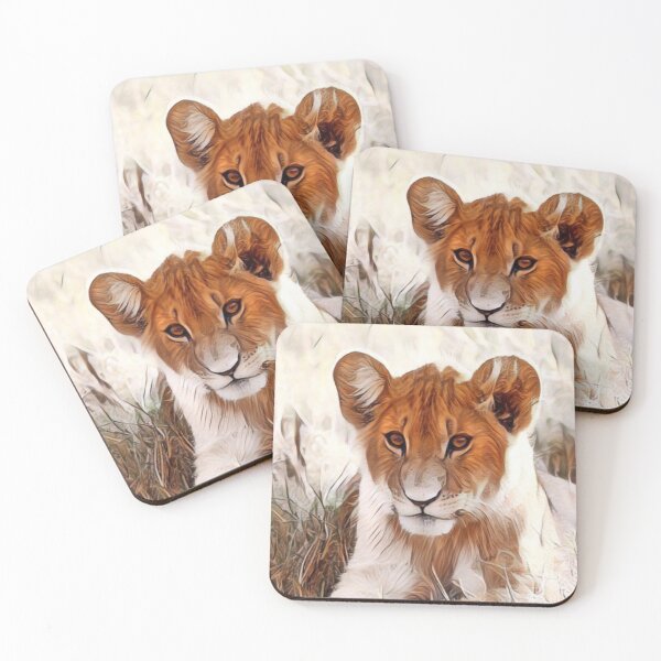 Item preview, Lion Cub designed and sold by KiwiArtistDK.