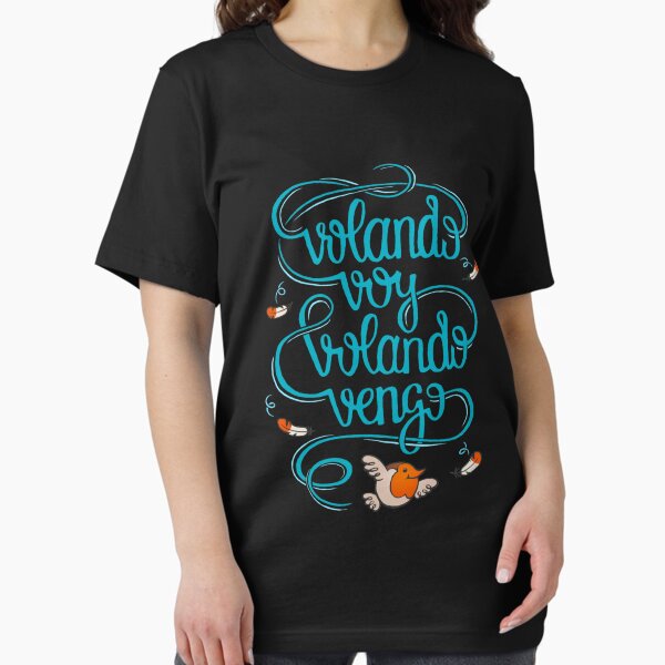 Item preview, Volando voy white clothes alternative Camiseta ancha  designed and sold by Exhibilirio1104.