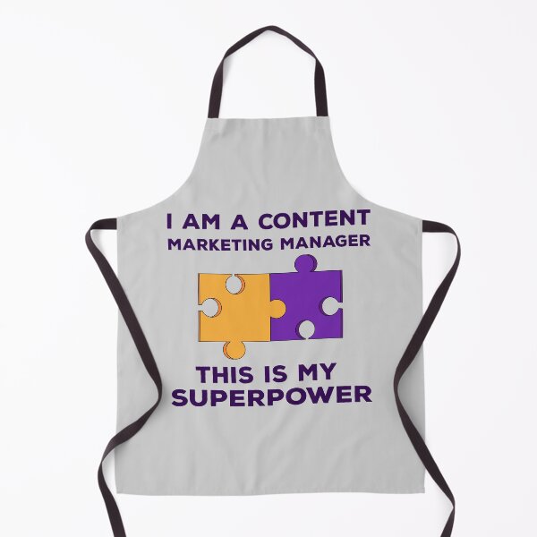 Item preview, I am a content marketing manager this is my superpower, dark text,  funny marketer job superpower, content marketing manager superpower designed and sold by SGS-.