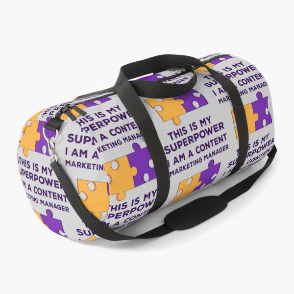 Item preview, I am a content marketing manager this is my superpower, dark text,  funny marketer job superpower, content marketing manager superpower designed and sold by SGS-.