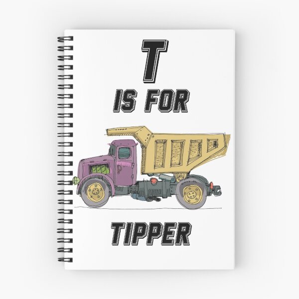 Item preview, T is for Tipper designed and sold by lorrylovers.