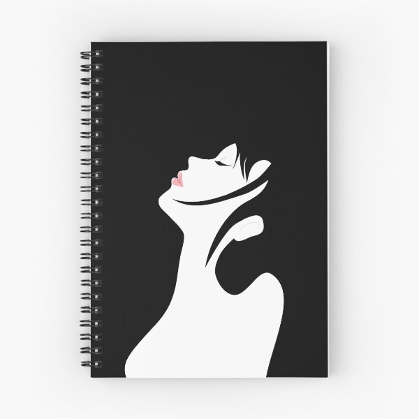 Item preview, Black and White Sensual Dreaming Girl designed and sold by EDDArt.