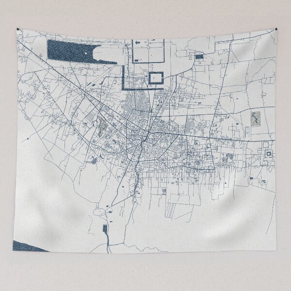 Item preview, Siem Reap City Map of Cambodia - Coastal designed and sold by deMAP.