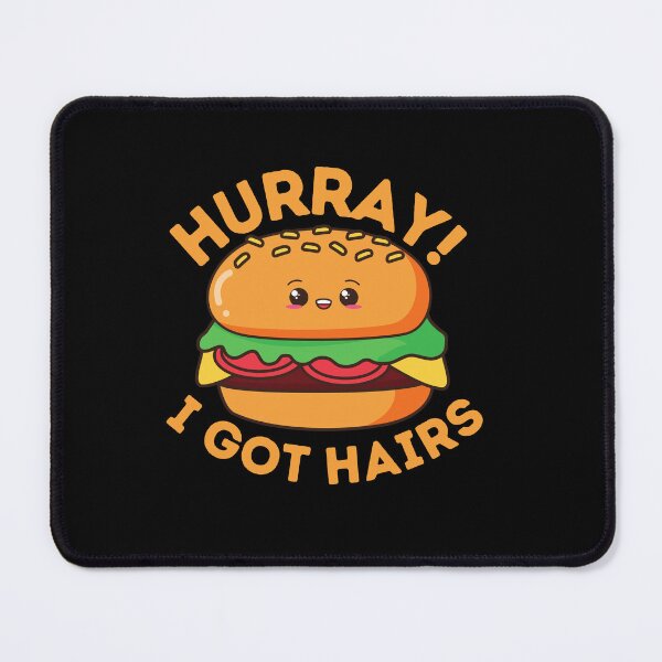 Item preview, Burger with Hair Funny food designed and sold by justbejoker.