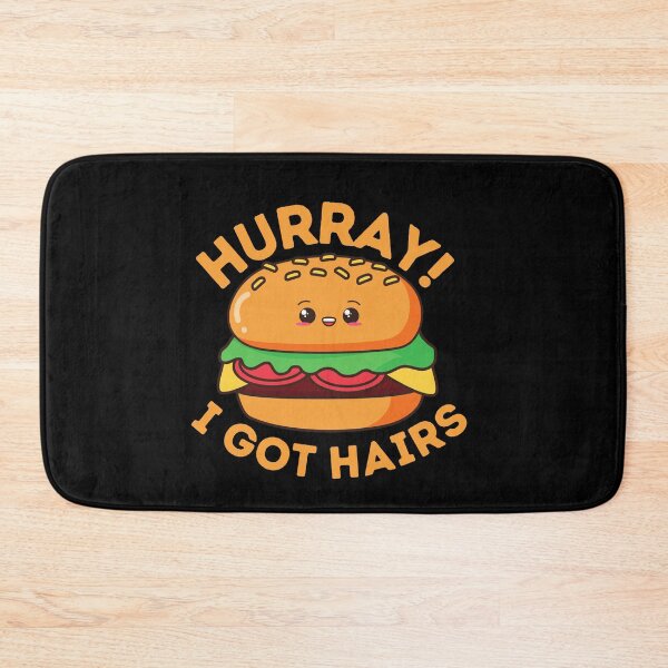 Item preview, Burger with Hair Funny food designed and sold by justbejoker.