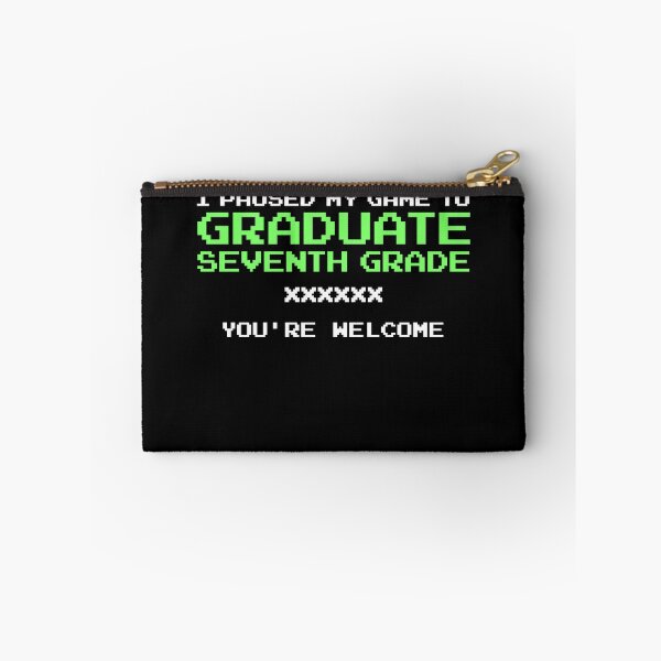 Item preview, I Paused My Game To Graduate Gamer Graduation Seventh Grade Gear designed and sold by DynamicDesign.