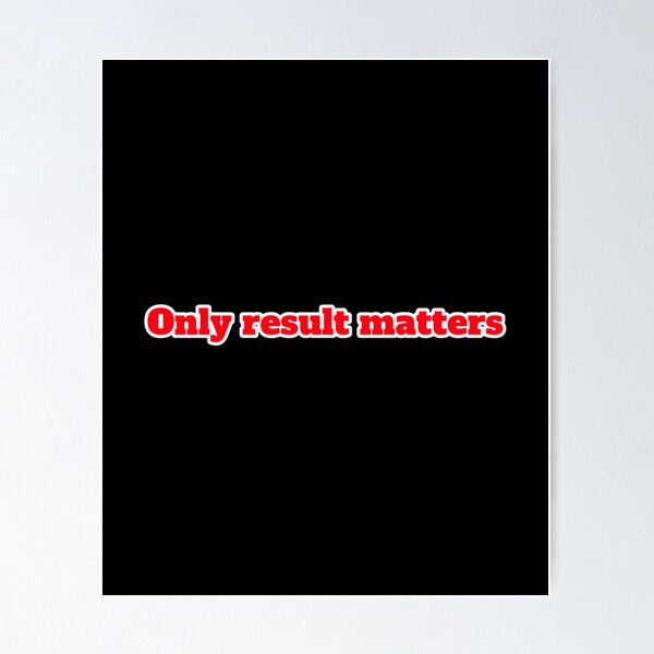 Item preview, only result matters designed and sold by VOOCOLLECTION.
