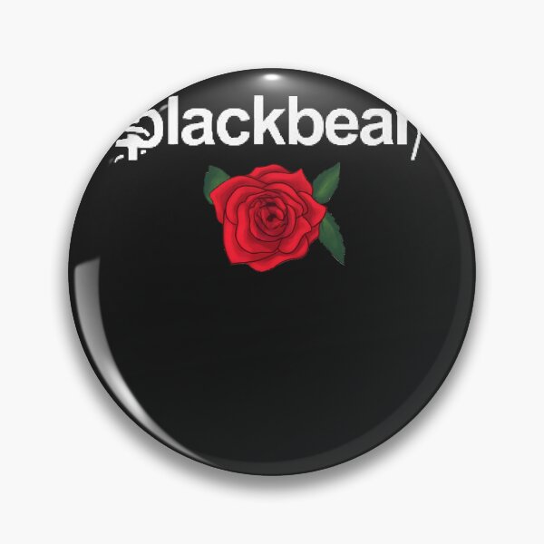 Item preview, Blackbear logo with rose classic t shirt designed and sold by lucianac5083.