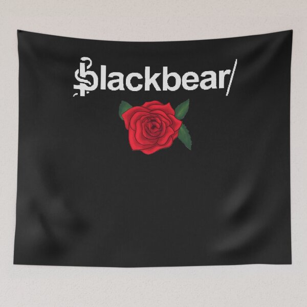 Item preview, Blackbear logo with rose classic t shirt designed and sold by lucianac5083.
