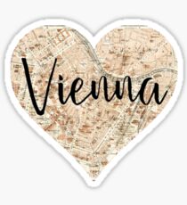I heart Vienna Sticker