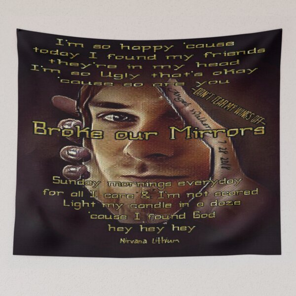 Item preview, Broke our mirrors designed and sold by EARTH ANGEL 888.