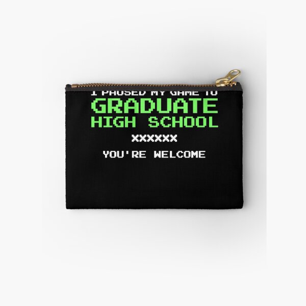 Artikelvorschau, I Paused My Game To Graduate Gamer High School Graduation Gear entworfen und verkauft von DynamicDesign.