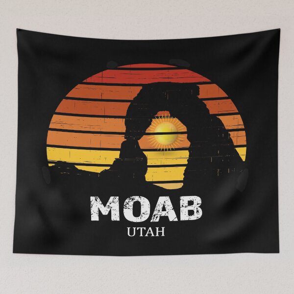 Item preview, Moab Utah Arch Vintage Sunset Travel designed and sold by david parry.