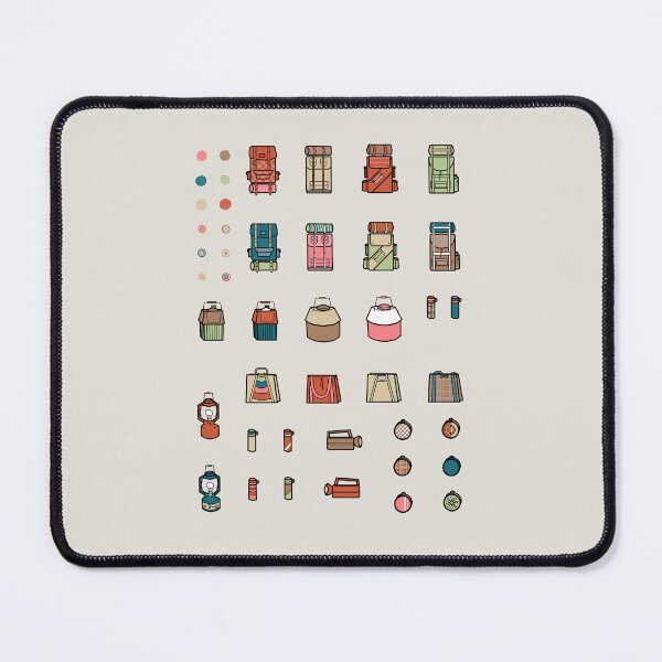 Item preview, 60s Camping Gear -- Vintage Outdoors Aesthetic designed and sold by LochNestFarm.