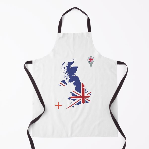 Item preview, England Flag Map/United Kingdom Flag designed and sold by Tienda-Vane.