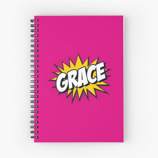 Artikelvorschau, 'Grace' Cartoon oder Comic Book Style Kapow / Wow Design entworfen und verkauft von Rodney's Marketplace.