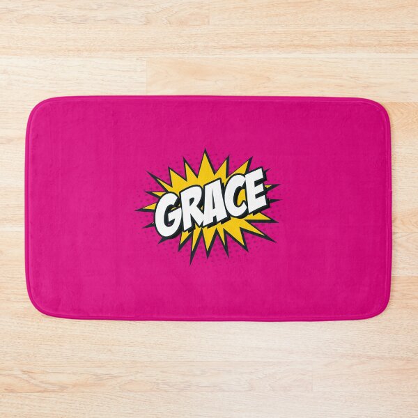 Artikelvorschau, 'Grace' Cartoon oder Comic Book Style Kapow / Wow Design entworfen und verkauft von Rodney's Marketplace.