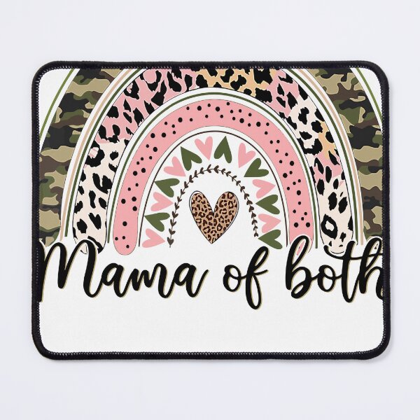 Item preview, Mama Of Both Camouflage Leopard Rainbow Mom Life Mothers Day designed and sold by SethFrancis37.