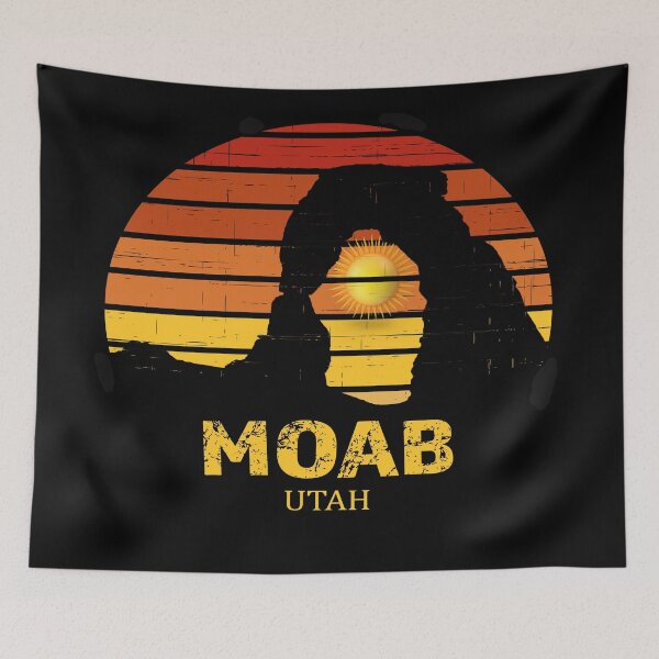 Item preview,  Moab Utah Arch Vintage Sunset Travel designed and sold by david parry.