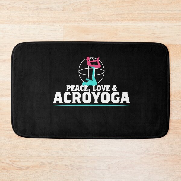 Item preview, Peace Love and Acroyoga designed and sold by MooonTees.