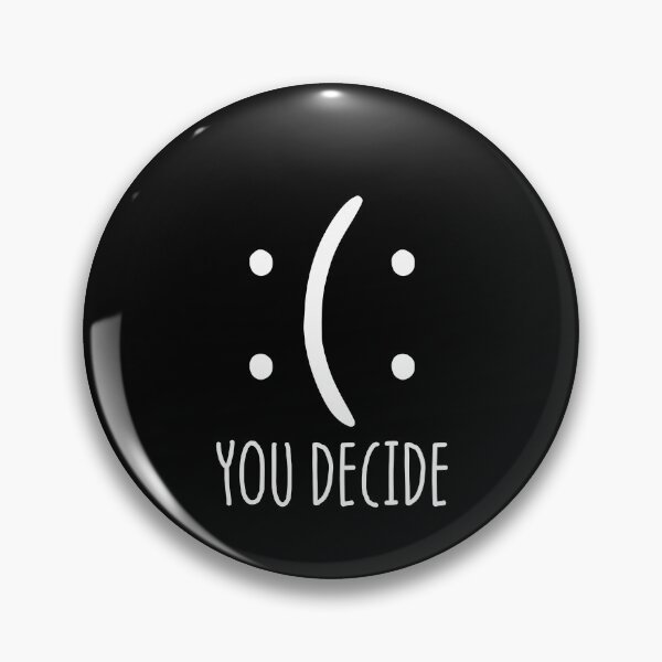 Item preview, You Decide Happy Or Sad Schrodinger's Emoticon Smiley Gear designed and sold by DynamicDesign.