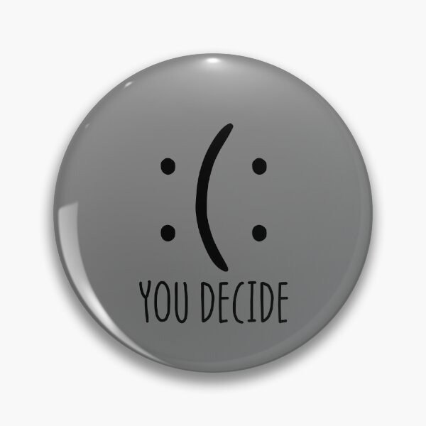 Item preview, You Decide Happy Or Sad Schrodinger's Emoticon Smiley Gear designed and sold by DynamicDesign.