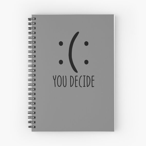 Item preview, You Decide Happy Or Sad Schrodinger's Emoticon Smiley Gear designed and sold by DynamicDesign.