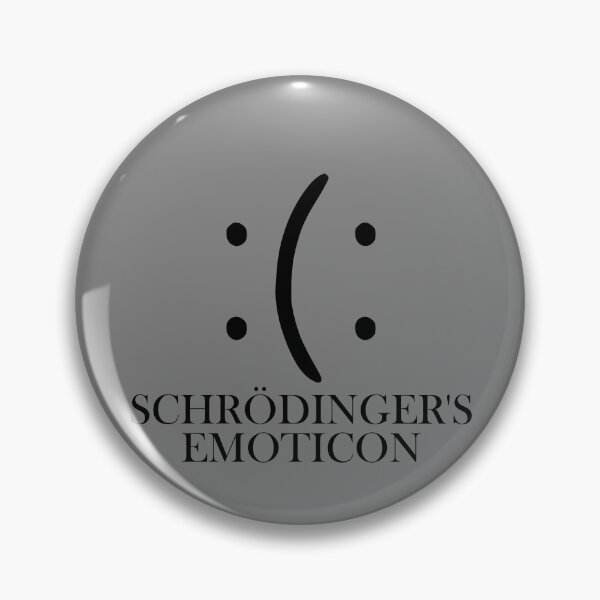Item preview, Schrodinger's Emoticon Physics Science Nerd Smiley Gear designed and sold by DynamicDesign.