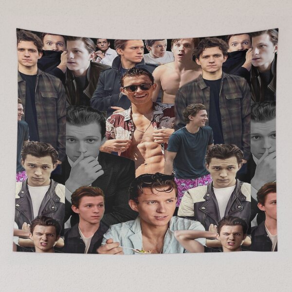 Item preview, Tom Holland Collage designed and sold by Carinamay.