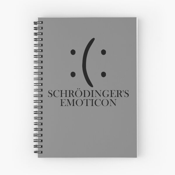 Item preview, Schrodinger's Emoticon Physics Science Nerd Smiley Gear designed and sold by DynamicDesign.