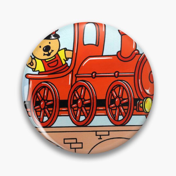 Item preview, Teddy Train Driver designed and sold by LinziHenryArt.