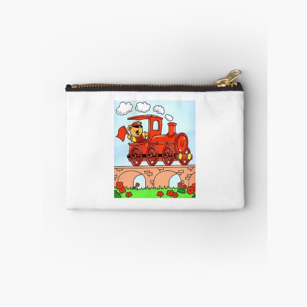 Item preview, Teddy Train Driver designed and sold by LinziHenryArt.